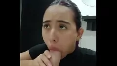 Play Stepsister's Sensual Blowjob: Big-Titted Latina's Passionate Romp with Curvy Booty