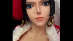 Play Kemelias, the 65cm Mini Hentai Sex Doll: Boa Hancock's Cum-Filled Facial and Pussy Pounding