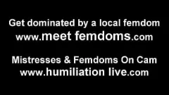 Play Rough Femdom POV Action: Busting Balls Harder