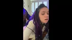 Play Masked Man Owns Latina Dreadhead's Pussy in a Rough Kitchen Encounter