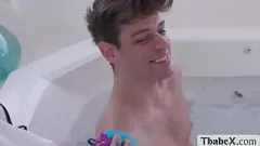 تشغيل t-girl ts نادية الحب الخام الشرج barebacking مع ربيب