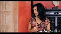 Afspelen Sum penis paardrijden uitzicht met een begrime brunet mantrap genus penelope