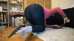 Play Italian MILF Nicoletta Goes Wild: Big Ass & Destroyed High Heels Porno